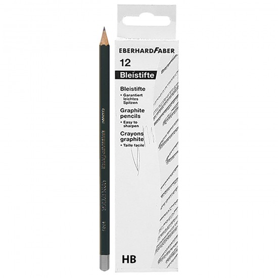 ΜΟΛΥΒΙ ΠΡΑΣΙΝΟ ΣΧΕΔΙΟΥ 2Β, HB  ΠΑΚ=12ΤΕΜ No2Β, HB FABER 5110-0,1,2