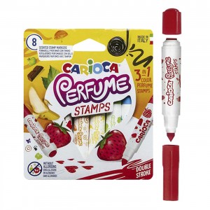 Μαρκαδόροι Carioca Perfume Stamps 8 Χρώματα Carioca 42988 Μαρκαδόροι Carioca Perfume Stamps 8 Χρώματα Carioca 42988