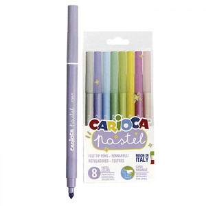 Μαρκαδόροι Carioca Pastel 8 Χρωμάτων Carioca 43032 Μαρκαδόροι Carioca Pastel 8 Χρωμάτων Carioca 43032