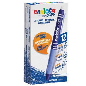 ΣΤΥΛΟ ΠΟΥ ΣΒΗΝΕΙ ΜΕ ΓΟΜΑ ΤΖΕΛ 0.7mm  Carioca 43043/02