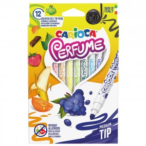 Μαρκαδόροι Carioca Perfume σετ=12 Χρώματα Carioca 42672 Μαρκαδόροι Carioca Perfume σετ=12 Χρώματα Carioca 42672