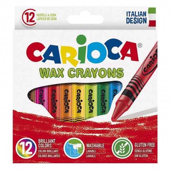TG-60-89 - ΚΗΡΟΜΠΟΓΙΑ CARIOCA ΣΕΤ=12ΧΡΩΜ. Carioca 42365 ΚΗΡΟΜΠΟΓΙΑ CARIOCA ΣΕΤ=12ΧΡΩΜ. Carioca 42365
