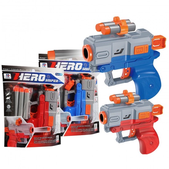 TG-68-862 - Πιστολάκι με 4 Βελάκια 16x19x4cm ToyMarkt 88882 Πιστολάκι με 4 Βελάκια 16x19x4cm ToyMarkt 88882