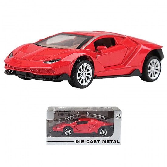 TG-70-2298 - DIE CAST PULL BACK 1:36 LAMBORGINI 15x7x7cm ToyMarkt 902318 DIE CAST PULL BACK 1:36 LAMBORGINI 15x7x7cm ToyMarkt 902318