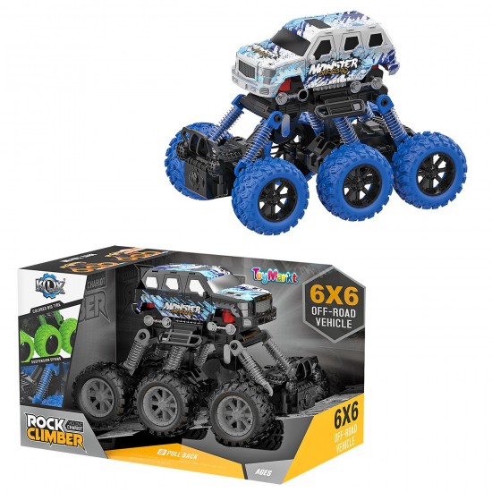 ΤΖΙΠ ΨΗΛΩΜΕΝΟ FRICTION 6 ΡΟΔΕΣ 19x12x12cm ToyMarkt 902341