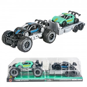 Friction Μεγάλες Ρόδες + Ρυμούλκα με Αγωνιστικό 34x9x10cm ToyMarkt 902360 Friction Μεγάλες Ρόδες + Ρυμούλκα με Αγωνιστικό 34x9x10cm ToyMarkt 902360