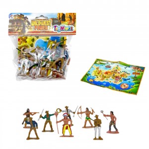 Σετ Καουμπόηδες & Ινδιάνοι σε Σακουλάκι 15x19cm ToyMarkt 913272 Σετ Καουμπόηδες & Ινδιάνοι σε Σακουλάκι 15x19cm ToyMarkt 913272