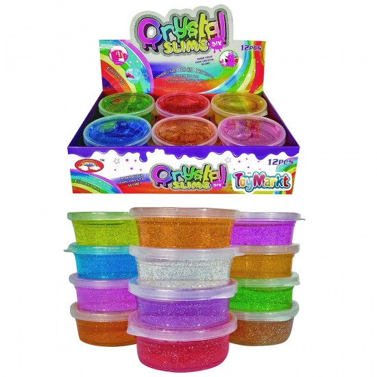 ΓΛΟΙΩΔΗΣ ΜΑΖΑ ΜΕ GLITTER 50gr κουτι των 12 τεμ : 20x5x13cm ToyMarkt 913317