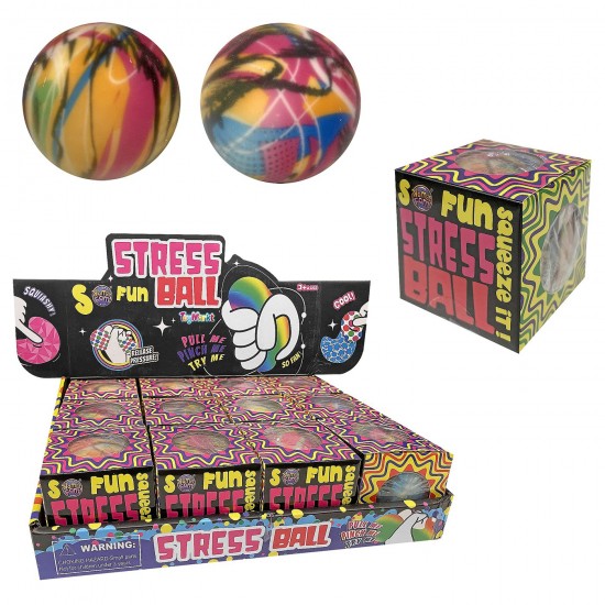 STRESS BALL ΣΕ ΚΟΥΤΑΚΙ 6.5x6.5x6.5cm ToyMarkt 913393