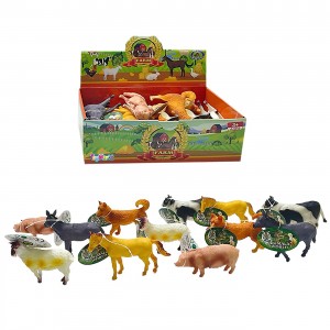 Ζώα Φάρμας Κουτί 12 Τεμαχίων 26x8x16cm ToyMarkt 913415 Ζώα Φάρμας Κουτί 12 Τεμαχίων 26x8x16cm ToyMarkt 913415