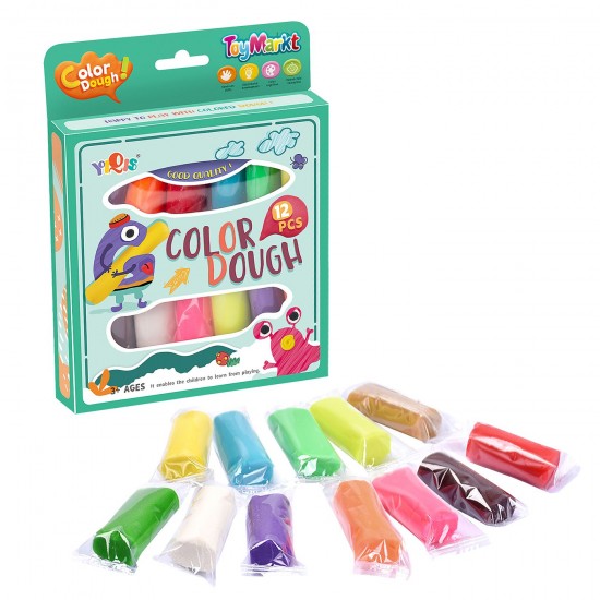 ΚΟΥΤΑΚΙ 12 ΧΡΩΜΑΤΑ ΖΥΜΗ 15x19x2cm ToyMarkt 913491