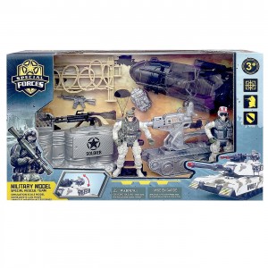 Στρατιωτικό Ερπυστριοφόρο + Σκάφος σε Κουτί 34x21x8cm ToyMarkt 913557 Στρατιωτικό Ερπυστριοφόρο + Σκάφος σε Κουτί 34x21x8cm ToyMarkt 913557