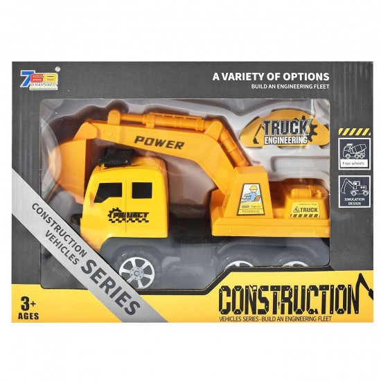 Εκσκαφέας Free Wheels σε Κουτί 30x22x9cm ToyMarkt 913594