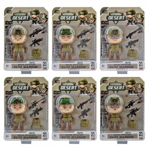 Στρατιωτάκι Desert σε Καρτέλα 16x22x5cm ToyMarkt 913603