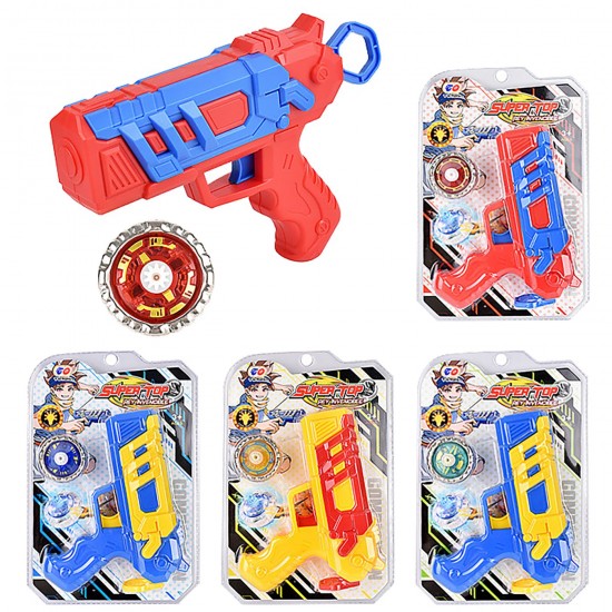 Σβούρα με Πιστόλι-Εκτοξευτήρα σε Καρτέλα 16x24x5cm ToyMarkt 913607