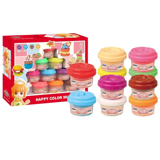 Κουτί 10 Χρώματα Ζύμη 26x20x6cm ToyMarkt 913642