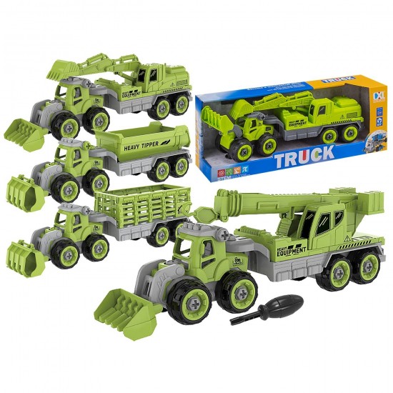 Τρακτέρ  Free Wheels Sanitation Trailer 33x12x8cm ToyMarkt 913647