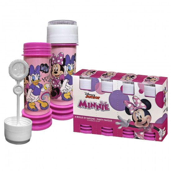 Σαπουνόφουσκες Minnie σετ 4 τεμ 55ml Disney