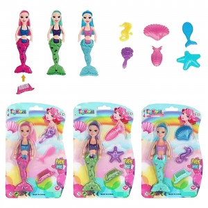 Γοργόνα 17cm σε Καρτέλα 15x23x3cm ToyMarkt 922087