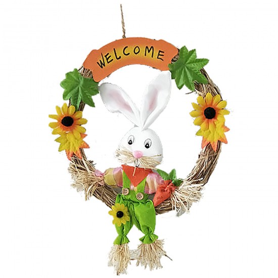 ΣΤΕΦΑΝΙ ΜΕ ΑΧΥΡΕΝΙΟ ΛΑΓΟ φ=30m (ΚΟΥΚΛΑ 40cm) Bunny's 931382