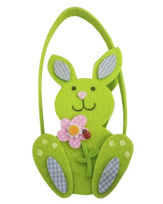 ΚΑΛΑΘΙ ΛΑΓΟΣ ΤΣΟΧΙΝΟ ΜΕ ΧΕΡΟΥΛΙ 10x21x6,5cm 21x10x6,5cm Bunny's 931494