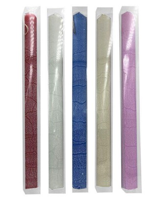 Λαμπάδα Οβάλ ματ Ανάγλυφη 35cm Bunny's 931791