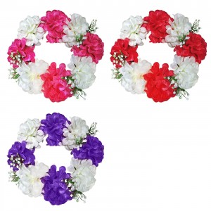 Στεφάνι 8 Λουλούδια ø30cm Bunny's 932067