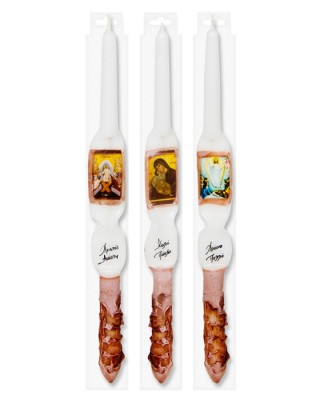 Λαμπάδα με Εικόνα 40cm Bunny's 93232