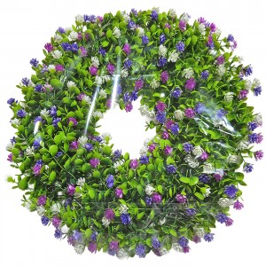 Στεφάνι με Φύλλωμα & Πολλά Άνθη ø45cm Bunny's 932270 Στεφάνι με Φύλλωμα & Πολλά Άνθη ø45cm Bunny's 932270