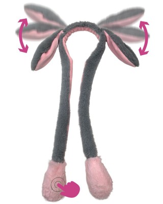 Στέκα Λαγού με Αυτιά Κίνησης  Bunny's 932315