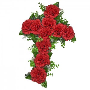 Σταυρός με Τριαντάφυλλα 47x30cm Bunny's 93798 Σταυρός με Τριαντάφυλλα 47x30cm Bunny's 93798