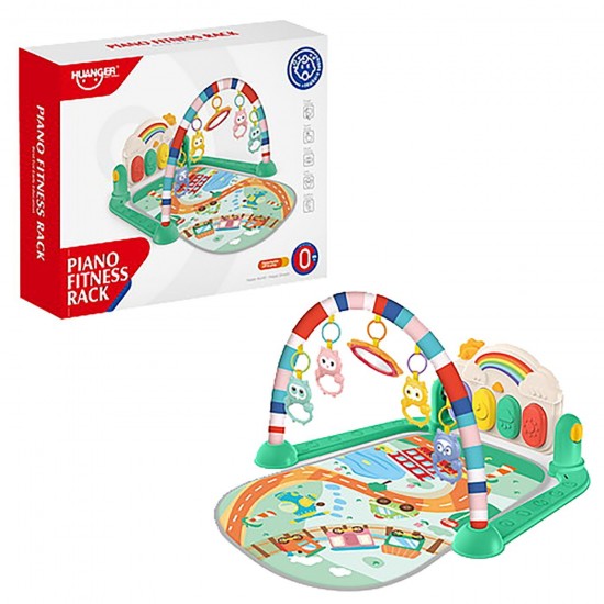 Βρεφικό μικρό γυμναστήριο μπαταρίας 38x30x8cm ToyMarkt 941120