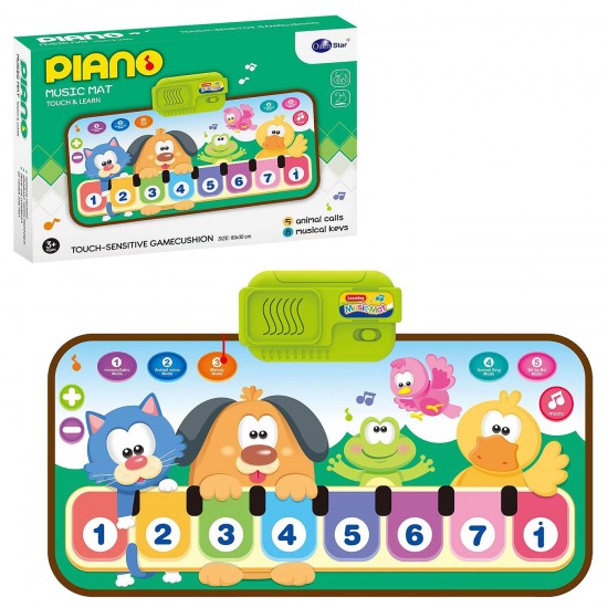 Πιανάκι πατώματος ζωάκια 26x18x4cm ToyMarkt 941124