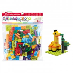 Μικρά Τουβλάκια σε Σακουλάκι 3 Χρόνων+ 21x24cm ToyMarkt 95427