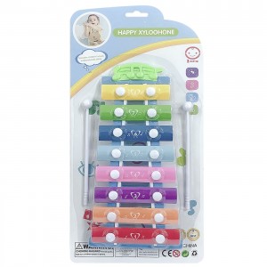 Ξυλόφωνο σε Καρτέλα 19x39x3cm ToyMarkt 96132