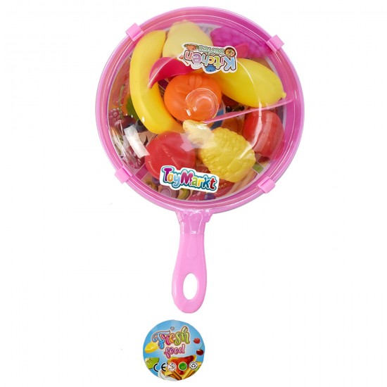 TG-77-1082 - ΣΕΤ ΚΟΥΖΙΝΙΚΑ ΤΗΓΑΝΙ ΦΡΟΥΤΑ 20x30cm ToyMarkt 971102 ΣΕΤ ΚΟΥΖΙΝΙΚΑ ΤΗΓΑΝΙ ΦΡΟΥΤΑ 20x30cm ToyMarkt 971102