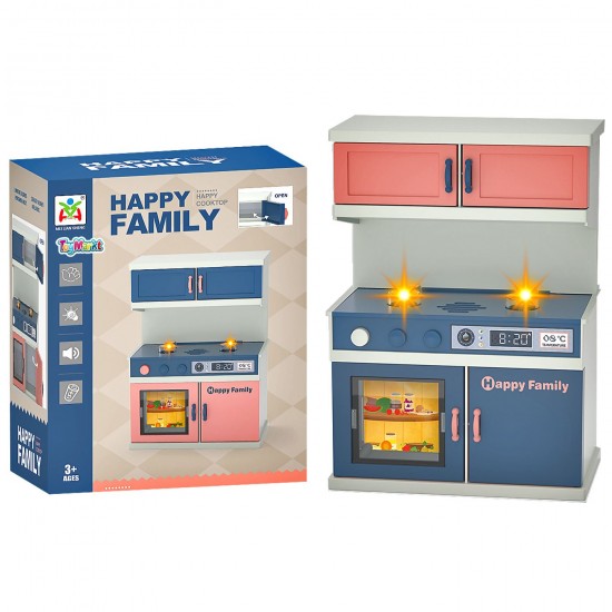 ΜΙΚΡΗ ΗΛΕΚΤΡΙΚΗ ΚΟΥΖΙΝΑ ΜΠΑΤΑΡΙΑΣ 14x17x10cm ToyMarkt 971163