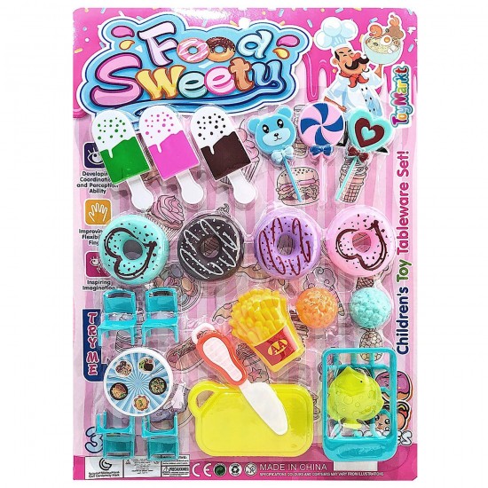 ΚΑΡΤΕΛΑ ΠΑΓΩΤΑ, DONUTS ΚΛΠ. 31x43cm ToyMarkt 971235