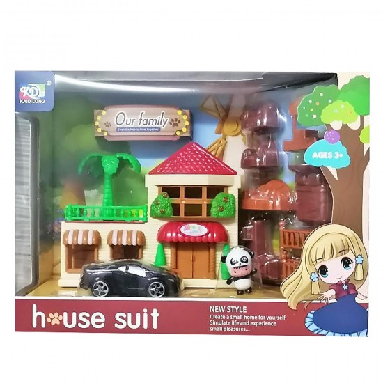 Σπιτάκι house suit 27x20x11cm ToyMarkt 971284