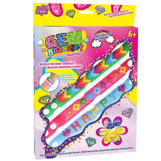 Σετ μπρασελέ με διαμάντια 18x23x3cm ToyMarkt 971288