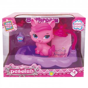 Pet Γατάκι στο Μπάνιο 18x13x10cm ToyMarkt 971290