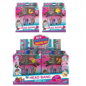 Στέκες για Μαλλιά DIY 19x23x5cm ToyMarkt 971309