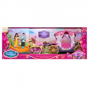 Άμαξα & Βάρκα με Ζευγάρι 50x19x11cm ToyMarkt 971339 Άμαξα & Βάρκα με Ζευγάρι 50x19x11cm ToyMarkt 971339