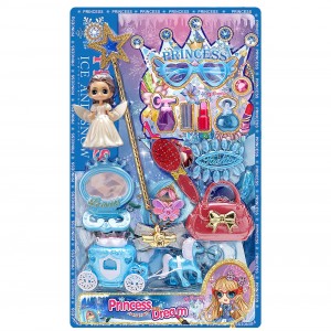 Σετ Πριγκήπισσας & Άμαξα σε Καρτέλα Μεγάλη 33x56x5cm ToyMarkt 971352