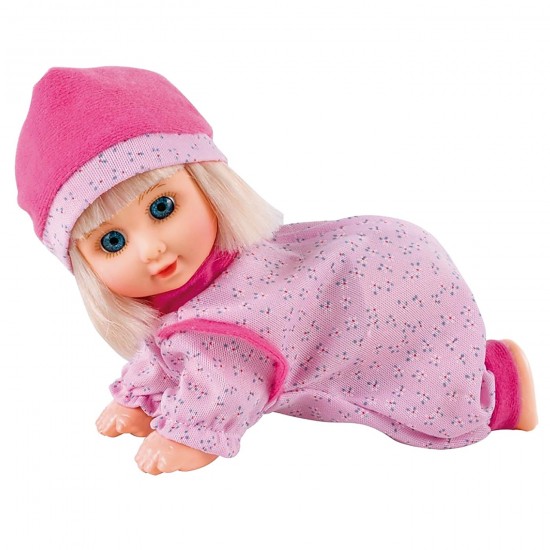 Κούκλα 20cm Μπαταρίας Μπουσουλάει 24x16x10cm ToyMarkt 98263