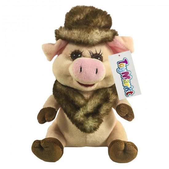 ΓΟΥΡΟΥΝΙΤΣΑ ΜΕ ΚΑΠΕΛΟ ΚΑΙ ΓΟΥΝΑΚΙ 17cm ToyMarkt 99430