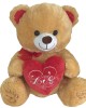 Αρκουδάκι Λούτρινο με Καρδιά 45cm ToyMarkt 99522