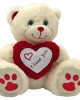 Αρκουδάκι Λούτρινο με Καρδιά 30cm ToyMarkt 99546