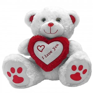 Αρκουδάκι Λούτρινο με Καρδιά 30cm ToyMarkt 99546 Αρκουδάκι Λούτρινο με Καρδιά 30cm ToyMarkt 99546