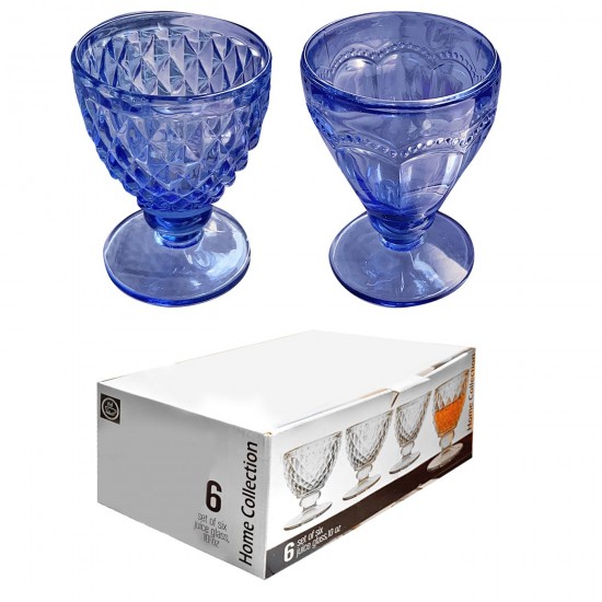 ΠΟΤΗΡΙΑ ΚΡΑΣΙΟΥ ΚΟΛΩΝΑΤΑ ΧΡΩΜΑΤΙΣΤΑ 6ΤΕΜ 15,5x8cm   235ml Homie 1001952